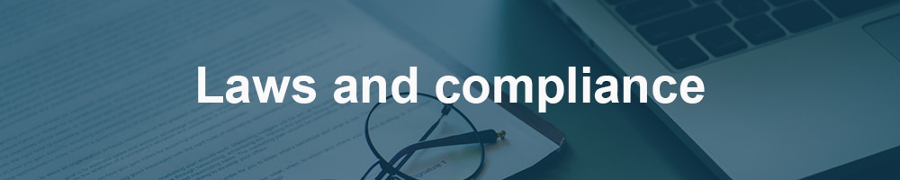 Laws and compliance